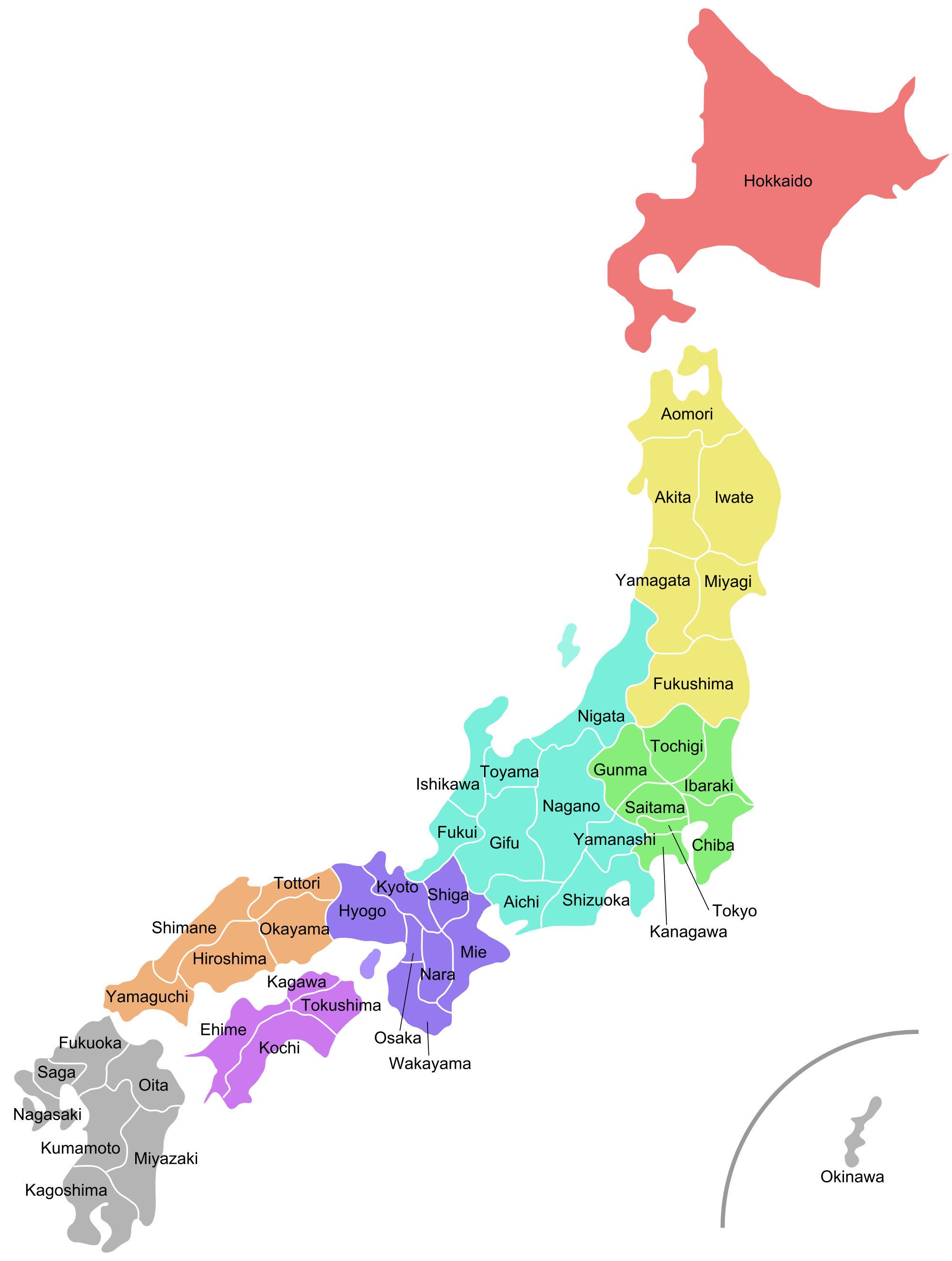 wakayama prefecture map