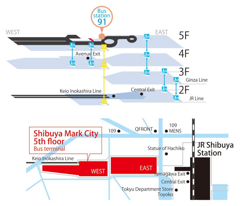 Shibuya Mark City img_busstop_shibuya_b
