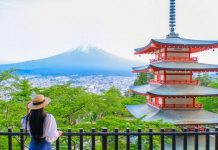 Lake Kawaguchi Ohashi Bridge kawaguchiko travel blog.43