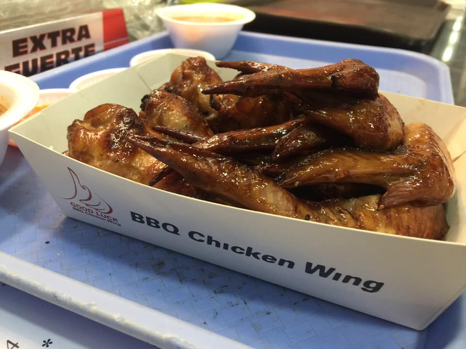 Grilled Chicken Wings at Chomp Chomp Goodluck BBQ,must try food in chinatown singapore,what to eat in chinatown singapore (1)