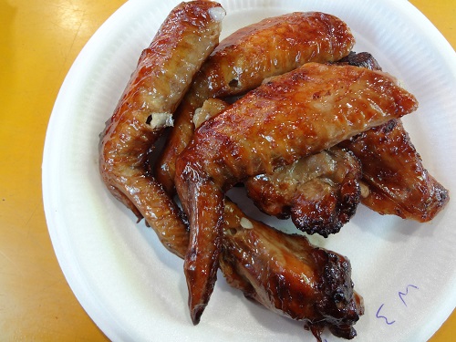 Grilled Chicken Wings at Chomp Chomp Goodluck BBQ,must try food in chinatown singapore,what to eat in chinatown singapore (6)