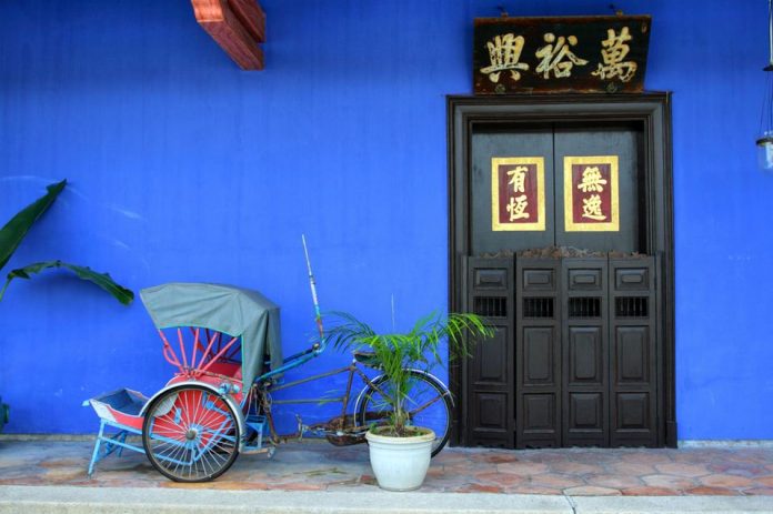 Cheong Fatt Tze is also known as The Blue Mansion