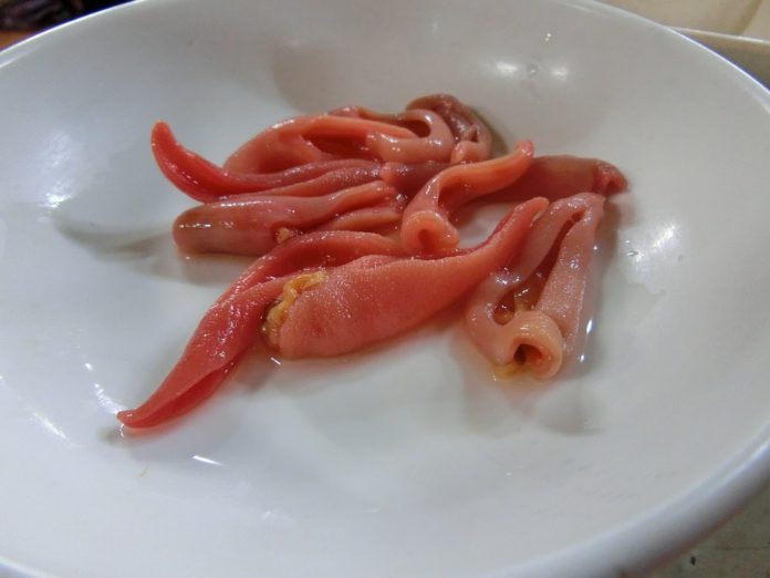 Gaebul Urechis unicinctus,strange food in korea,korean exotic food ...