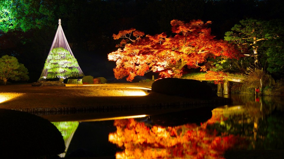 Rikugien Garden autumn fall (1)