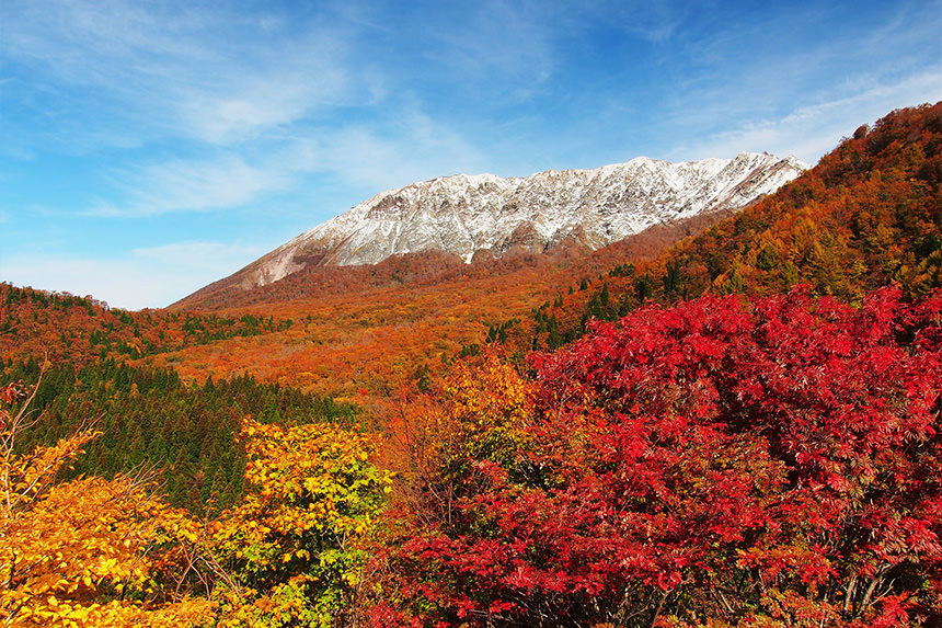 Mount Daisen autumn (1)