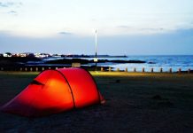 camping in jeju