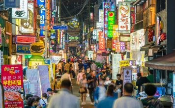 korea busan things to do at night