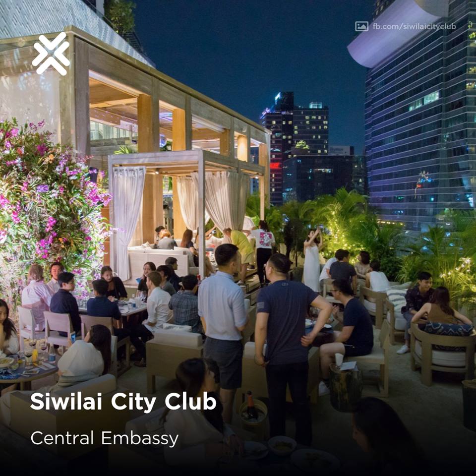 Best sky bar Bangkok Siwilai City Club – Central Embassy (1)
