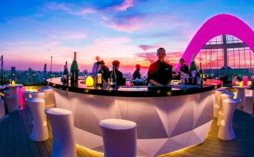 Top bars in Bangkok — 9 most impressive & unique bars in Bangkok you must visit Top sky bars in Bangkok Red Sky – Centara Grand at CentralWorld (1)
