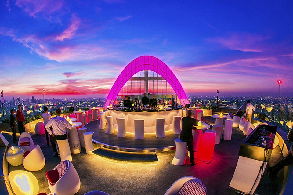 Top sky bars in Bangkok Red Sky – Centara Grand at CentralWorld (1)