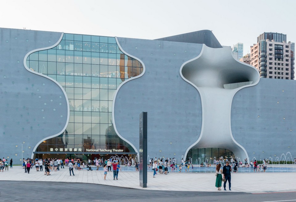 Top places to visit in Taichung Taichung Metropolitan Opera House (National Taichung Theater) (1)