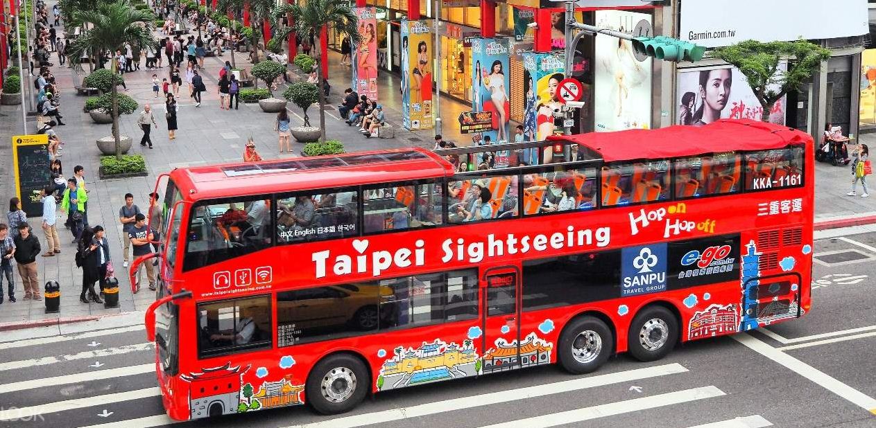 taipei hop on hop off bus review