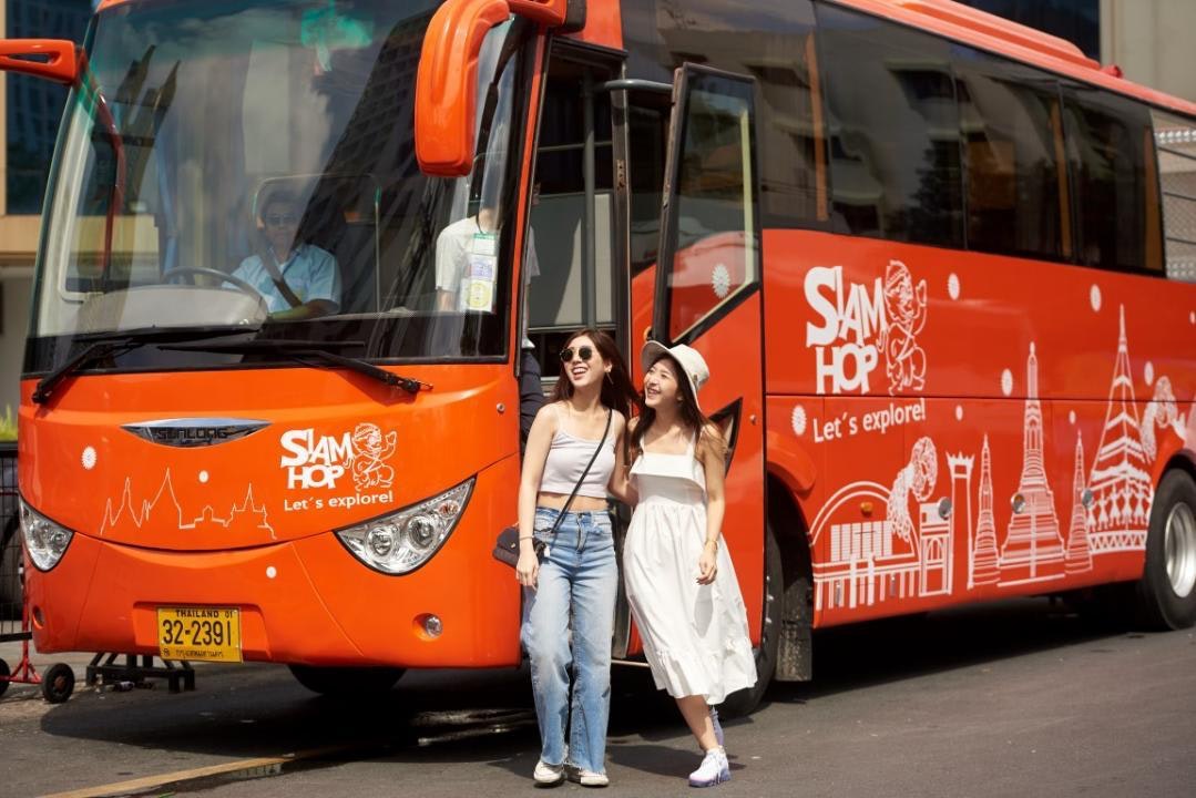 Siam hop on hop off bus,Siam Hop Bangkok Hop-On Hop-Off Sightseeing Bus (6)