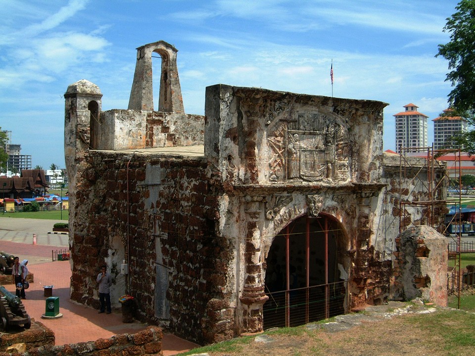 Melaka day trip from KL A Famosa fort (1)
