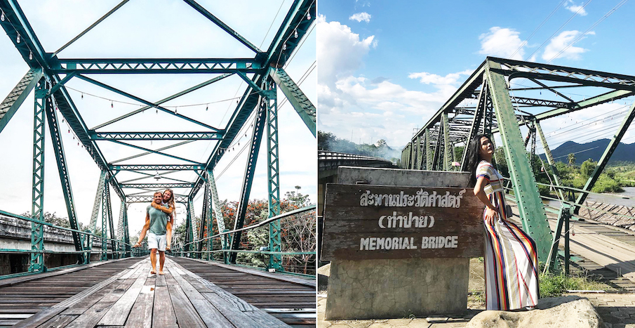 Tha Pai Memorial Bridge (World War II Memorial Bridge),pai day trip, one day in pai (1)