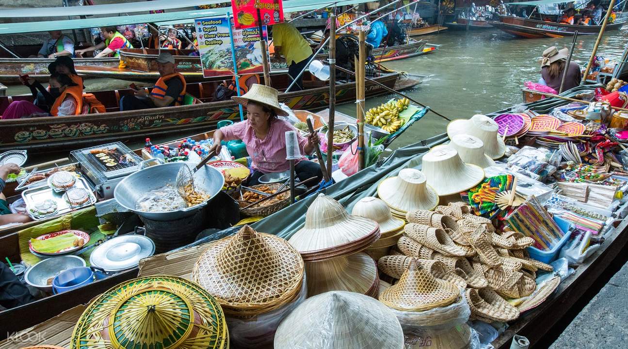 [SALE]ThailandFloatingMarketsDayTour_DamnoenSaduak,Maeklong,andAmphawaMarkets