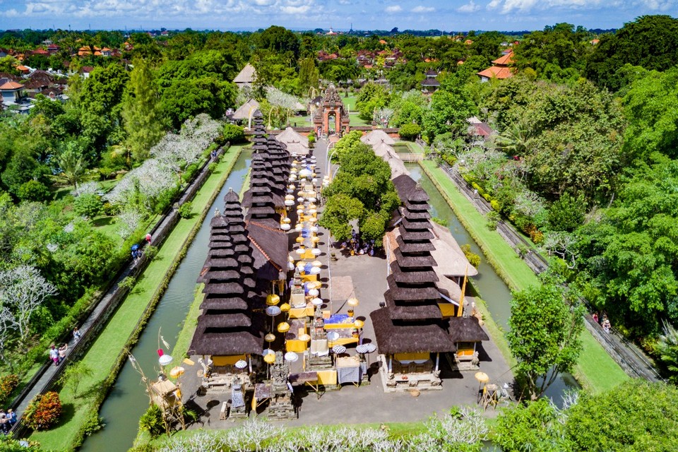 Famous temples in Bali Pura Taman Ayun