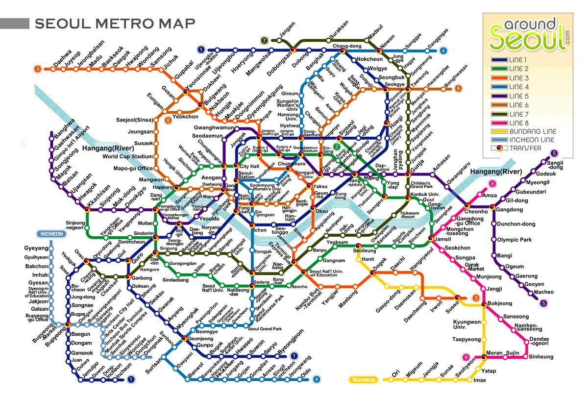 seoul subway map