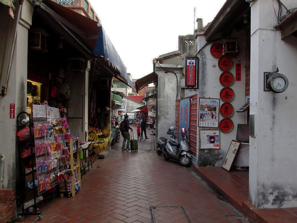 Lukang (Lugang) Old Street in Central Taiwan