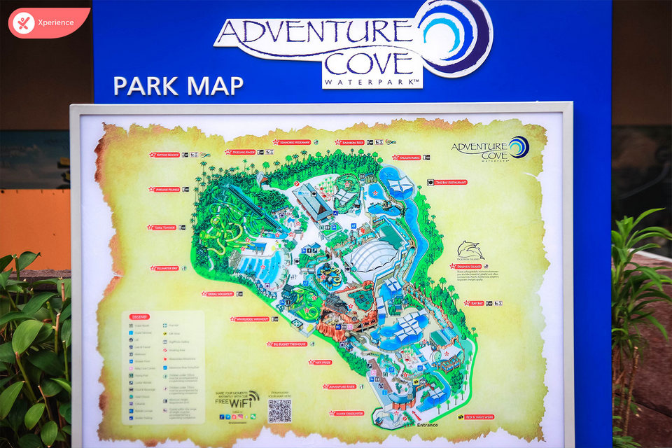 Adventure Cove Map