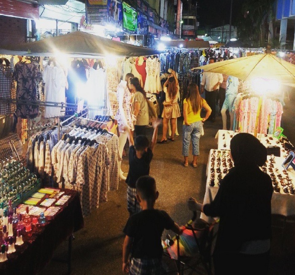 Chiang Rai's night market, Chiang Rai, thailand