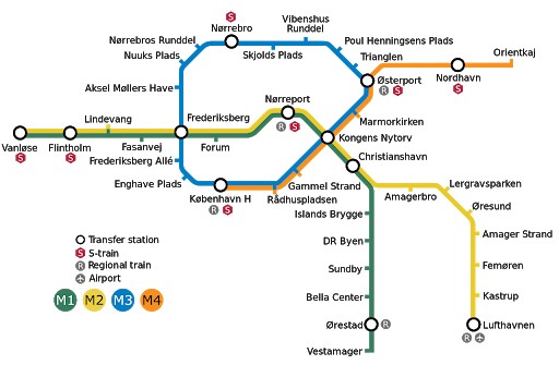 Copenhagen Metro Map Living Nomads Travel Tips Guides News Information