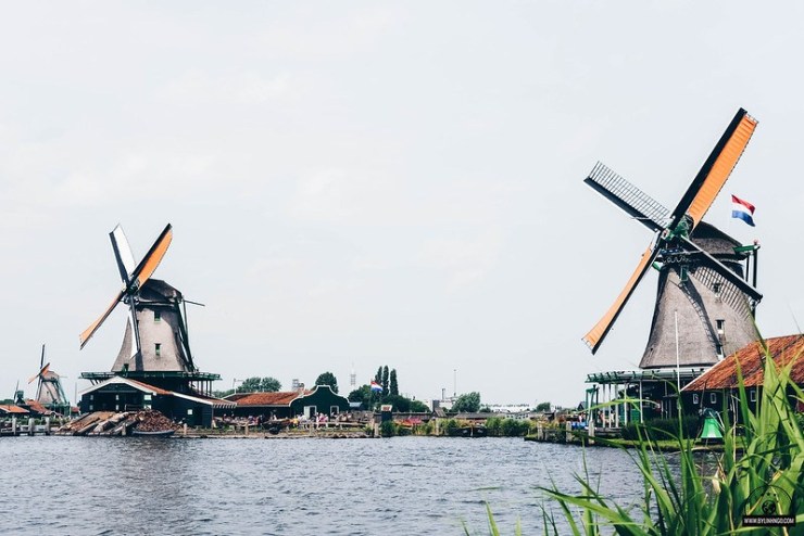 The Top 10 Places to Visit in Amsterdam - Zaanse Schans the Windmill Village