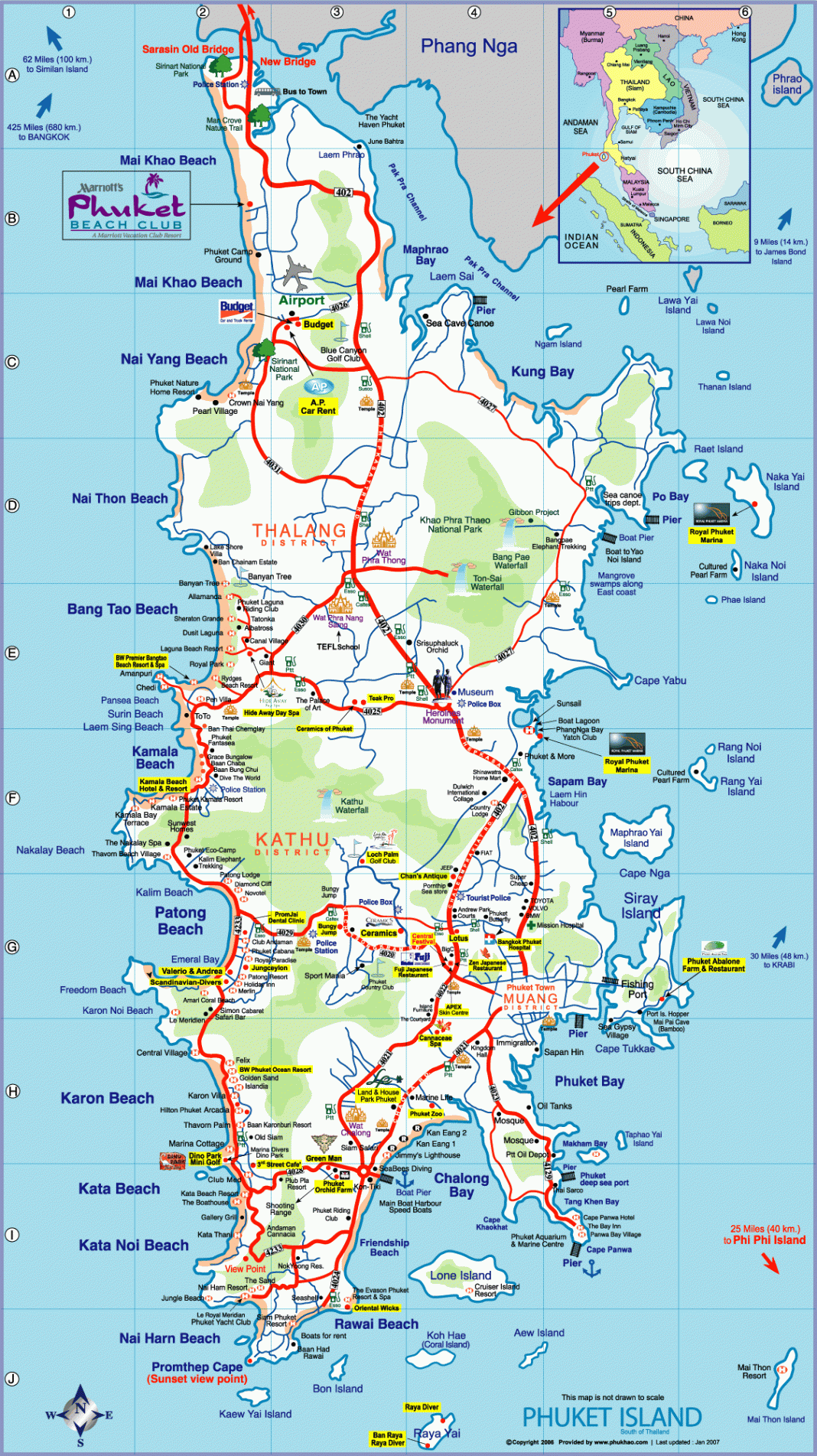 Phuket Travel Blog A Wonderful Phuket Itinerary 3 Days 2 Nights In   Phuket Island Map 1068x1903 