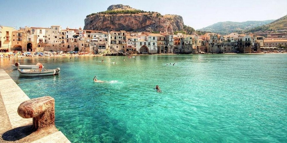 cefalu town.1 sicily italy