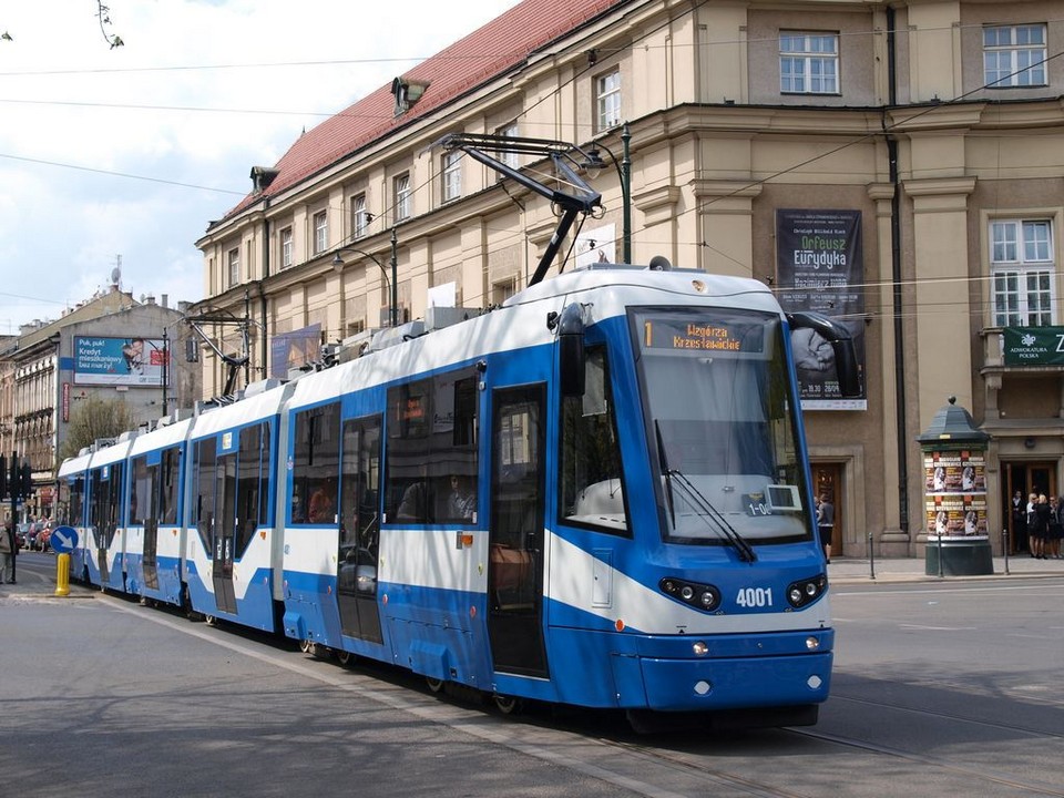 krakow tram