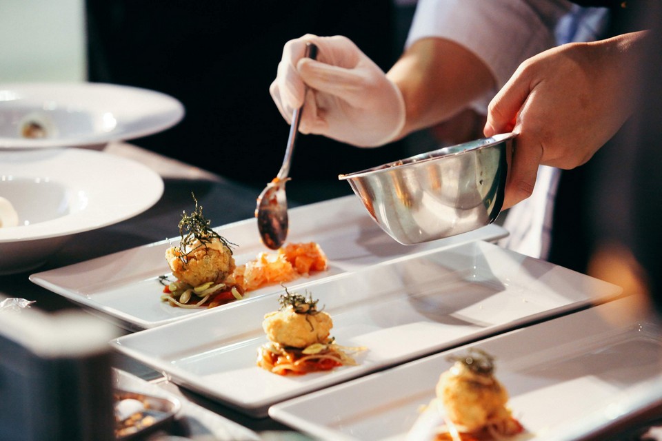 Chef Preparing Food, Meal, In The Kitchen, Chef Cooking, Chef De