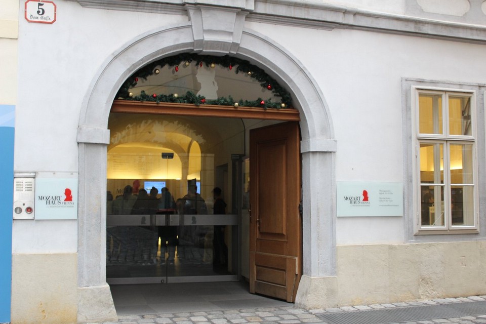 Mozart’s house vienna (1)