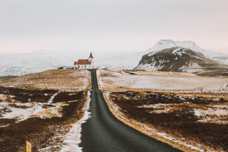 hellnar-church iceland Arnarstapi villagev