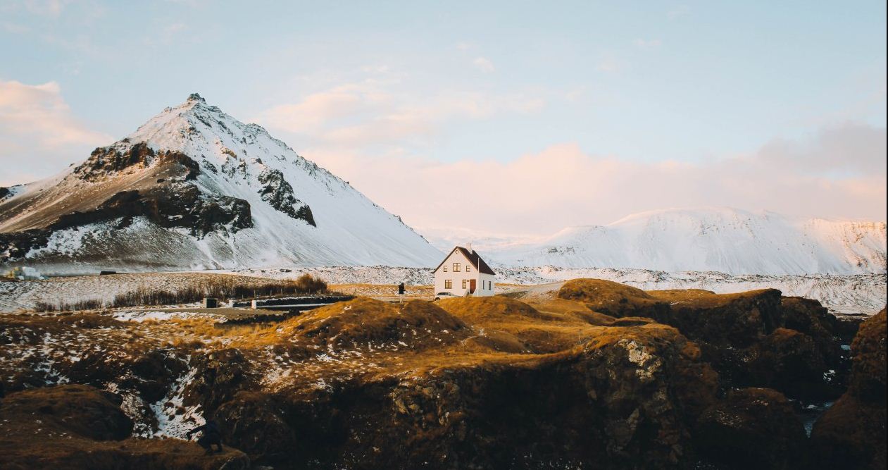 iceland Arnarstapi village