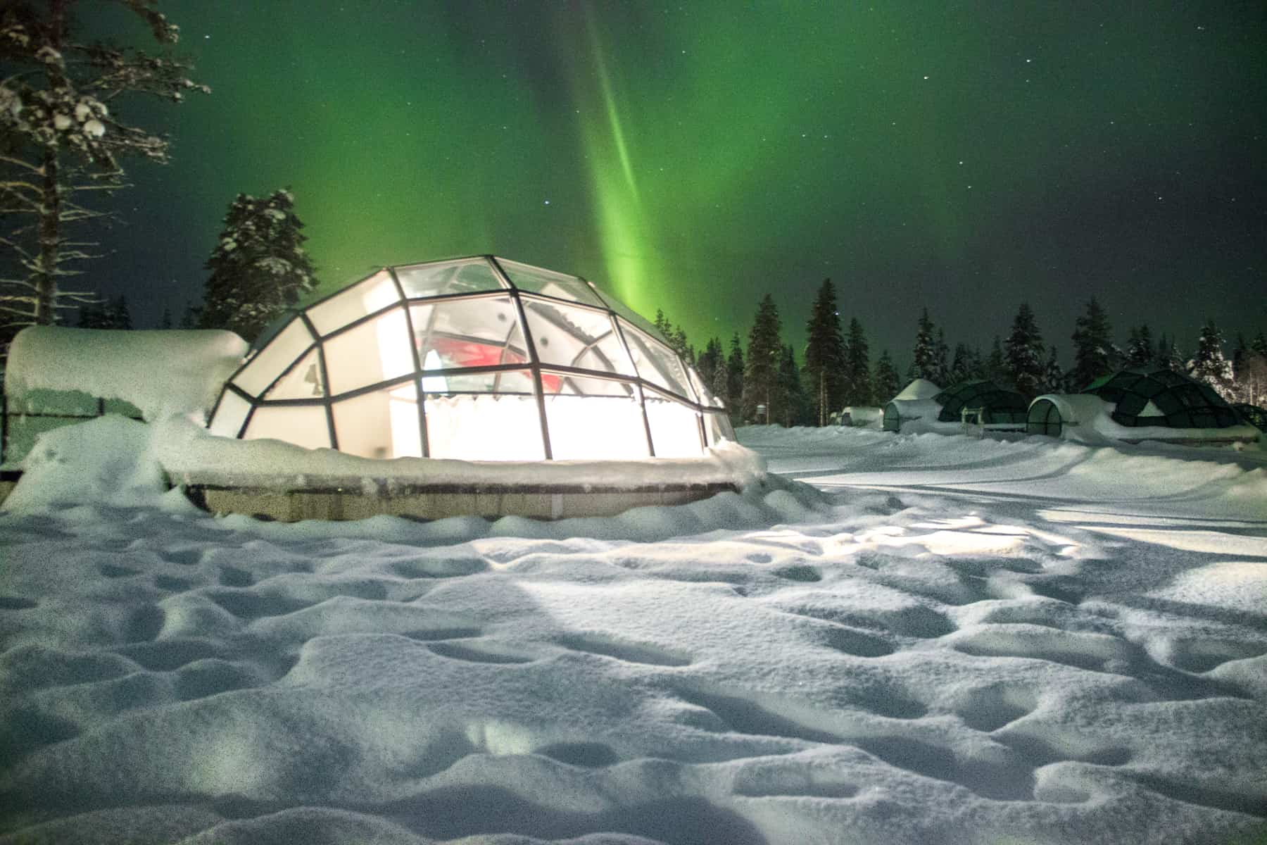 Igloo Village Kakslauttanen Санта Клаус