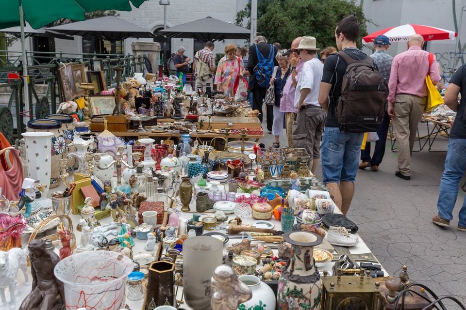 Flea Market at Naschmarkt