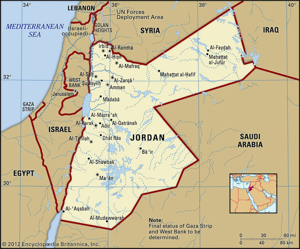 jordan map