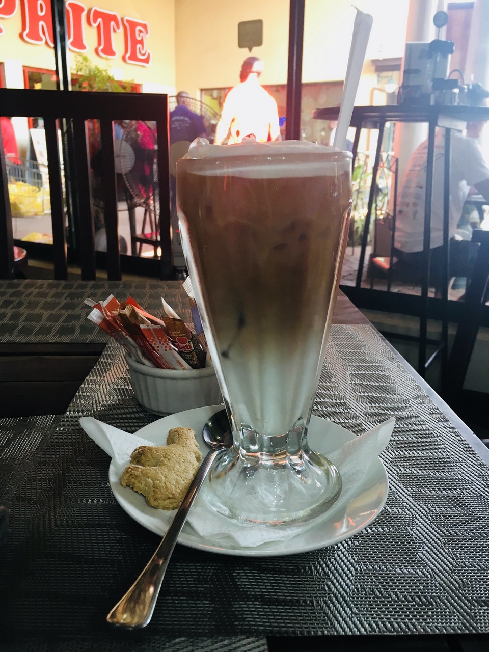 Milk Cream Tea in Kubu Cafe, Malacca (Melaka)