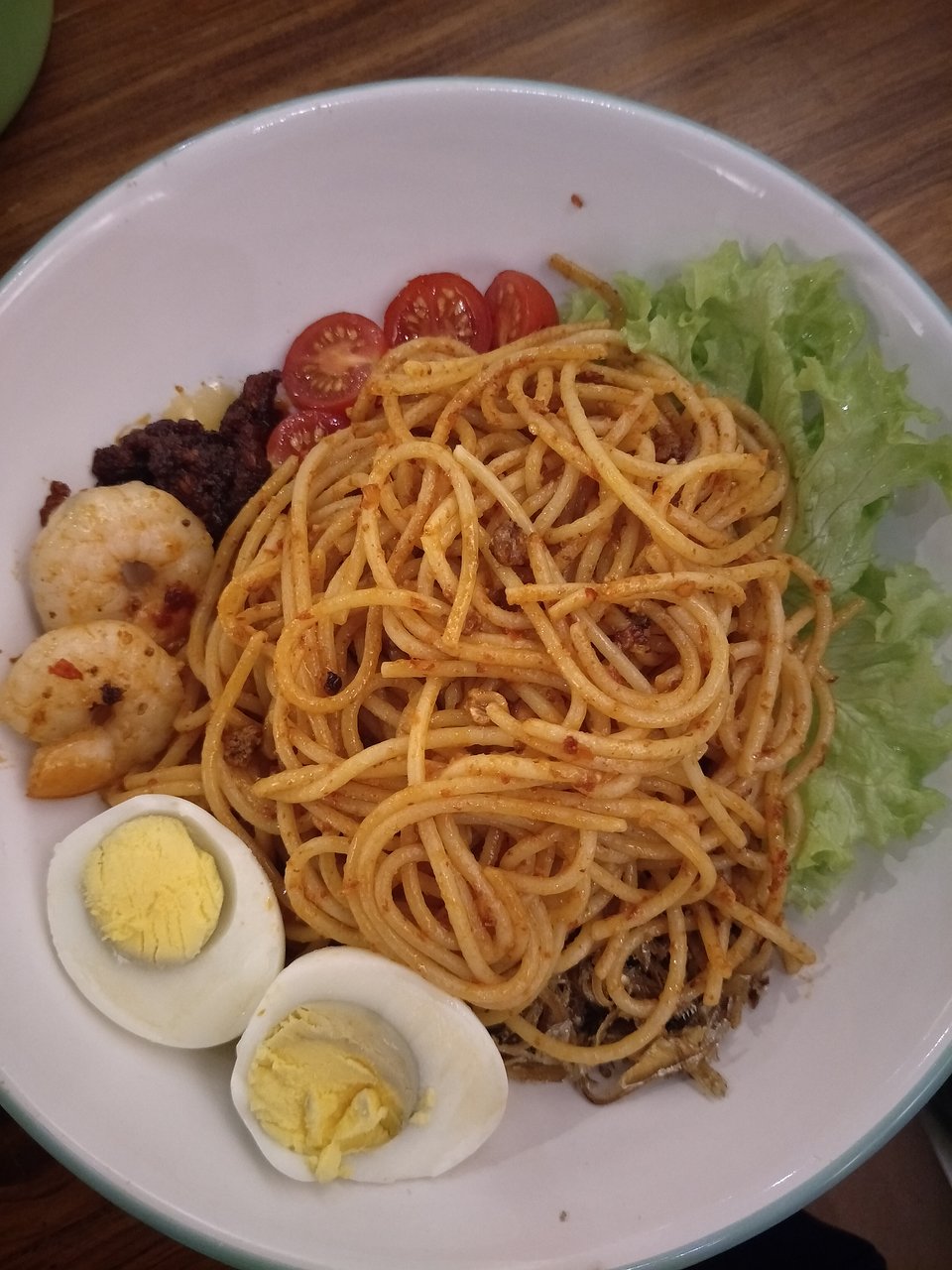 Tasty noodles of Relish the Moment cafe in Malacca (Melaka)