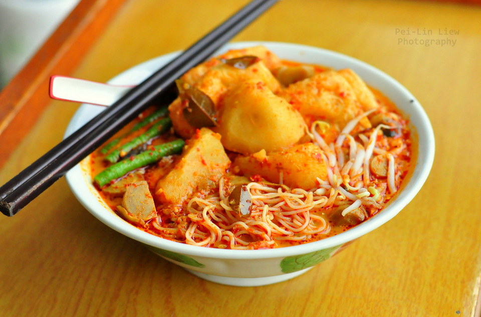 Nyonya Laksa noodles 1