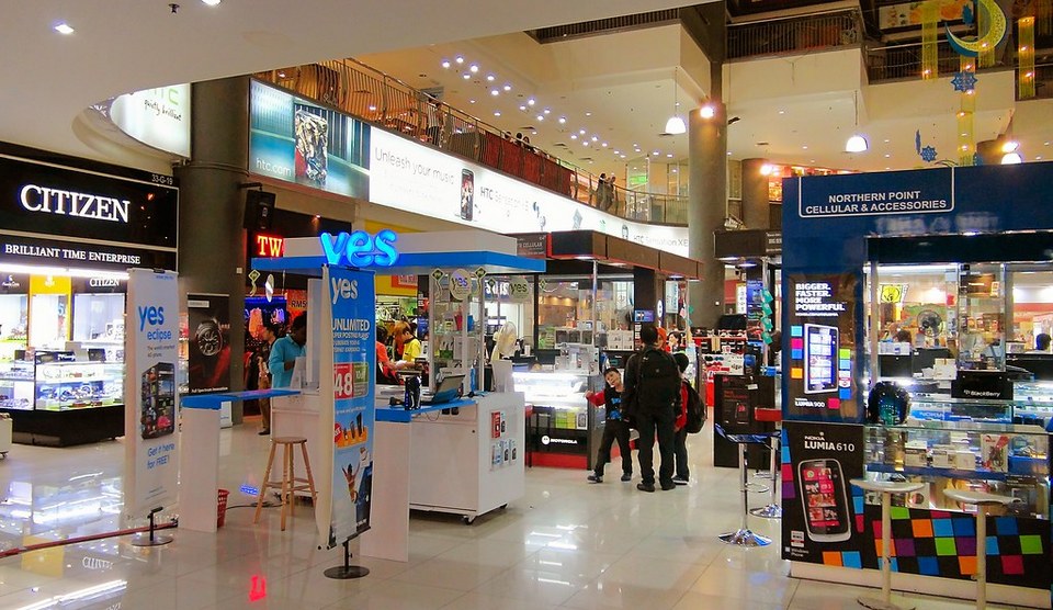Ground floor at Prangin Mall