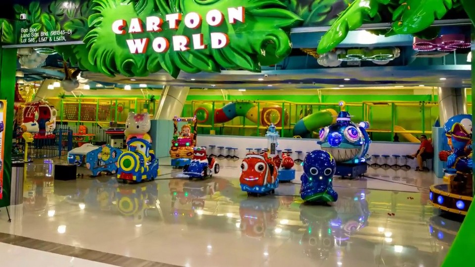 Playground for kids at Gurney Paragon Mall