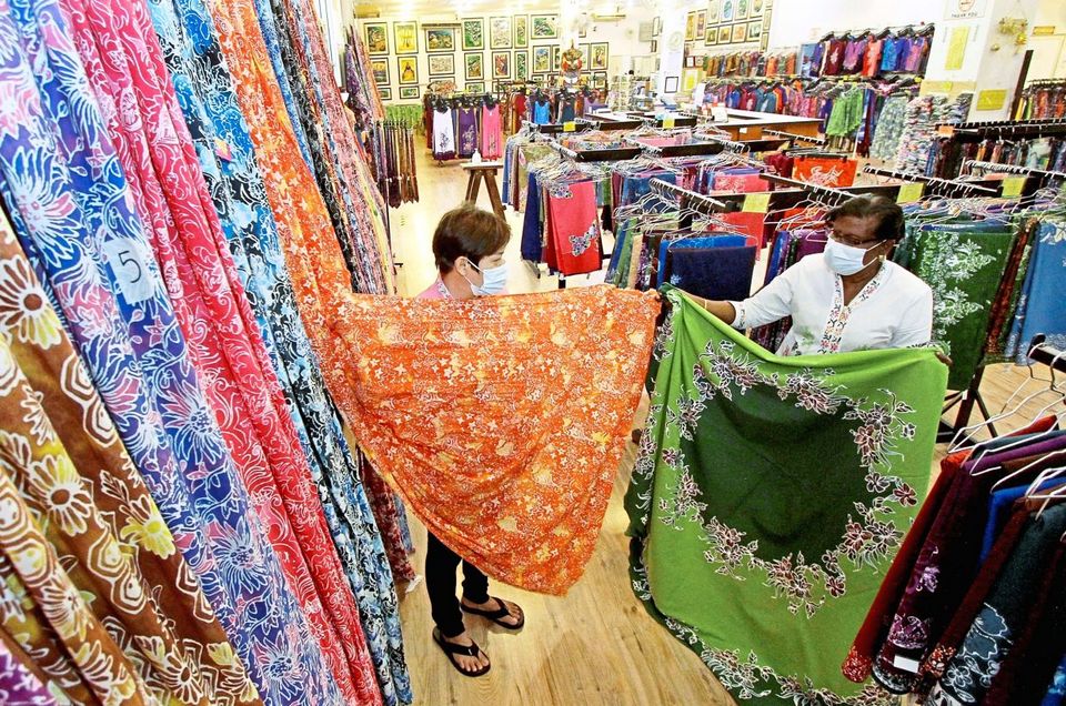 Batik fabric