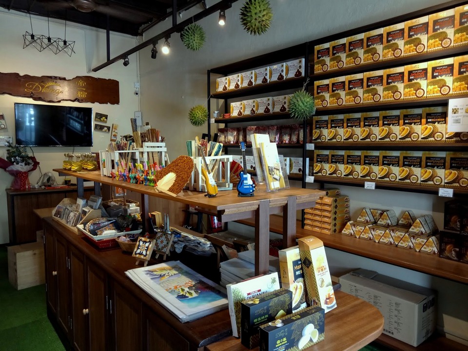Durian chocolate shop