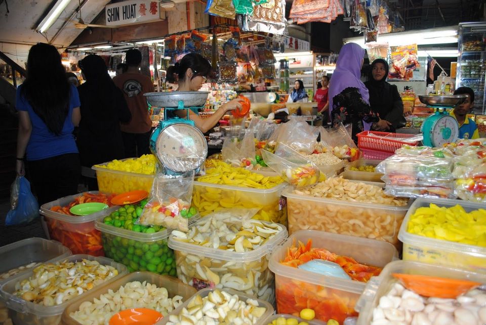 The famous pickle shop in Penang