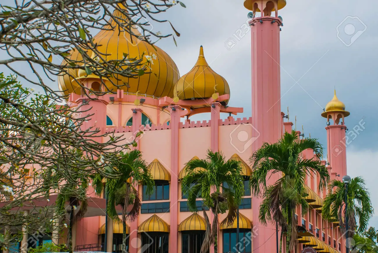 Pink Mosque kuching