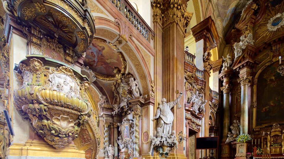 Baroque-Rococo church Wroclaw Poland