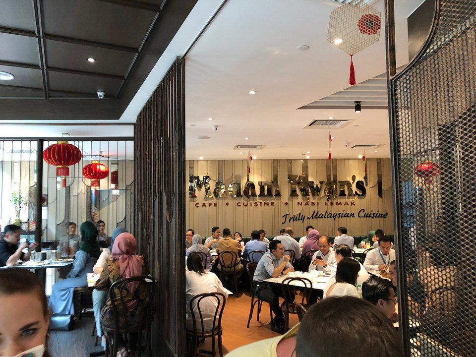 Madam Kwan’s restaurant at Suria KLCC Kuala Lumpur