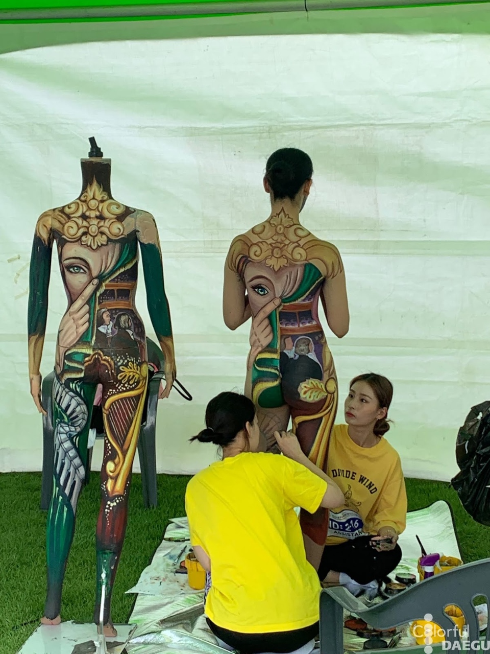 Daegu International Bodypainting Festival Dibf Living Nomads Travel Tips