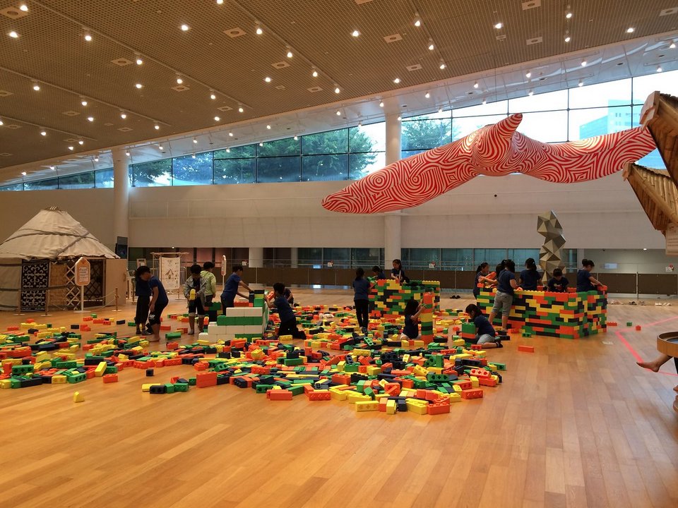 Kids section at the Asia Culture Center, Gwangju, South Korea